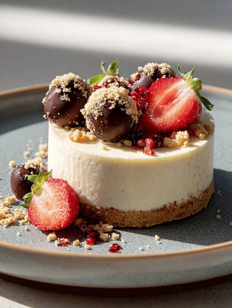 Delicious Easter Cheesecake topped with festive decorations and vibrant colors.