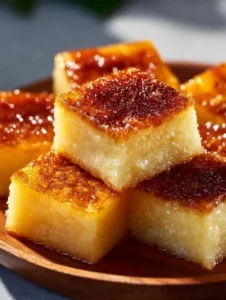 Delicious Hawaiian Butter Mochi dessert with a chewy texture and rich flavor