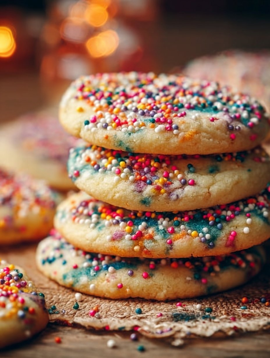 Sprinkle Sugar Cookies