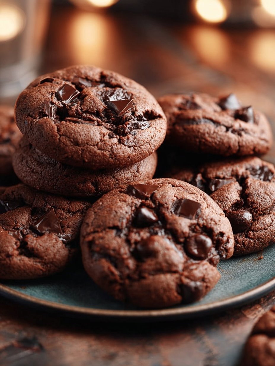 Double Chocolate Chip Cookies