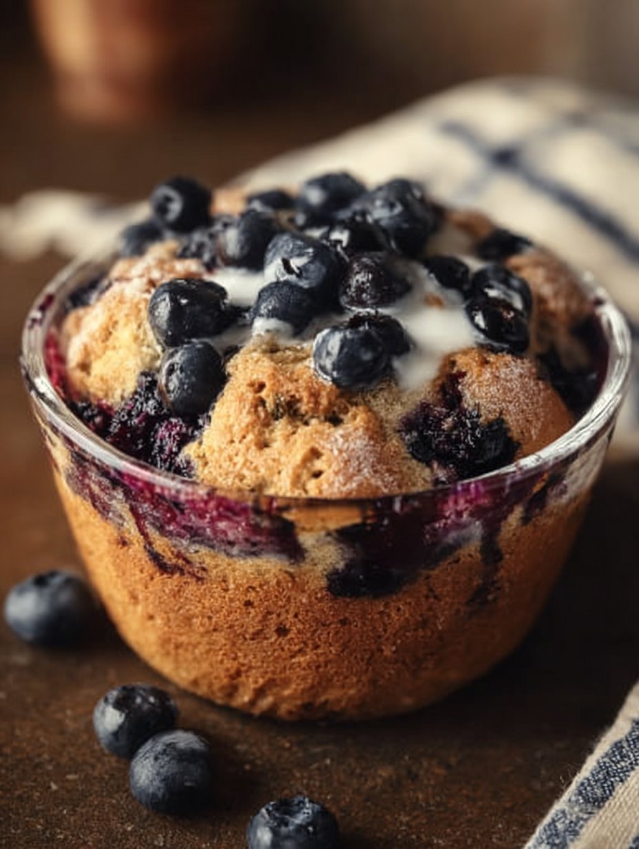 Bright Blueberry Muffin Bowl