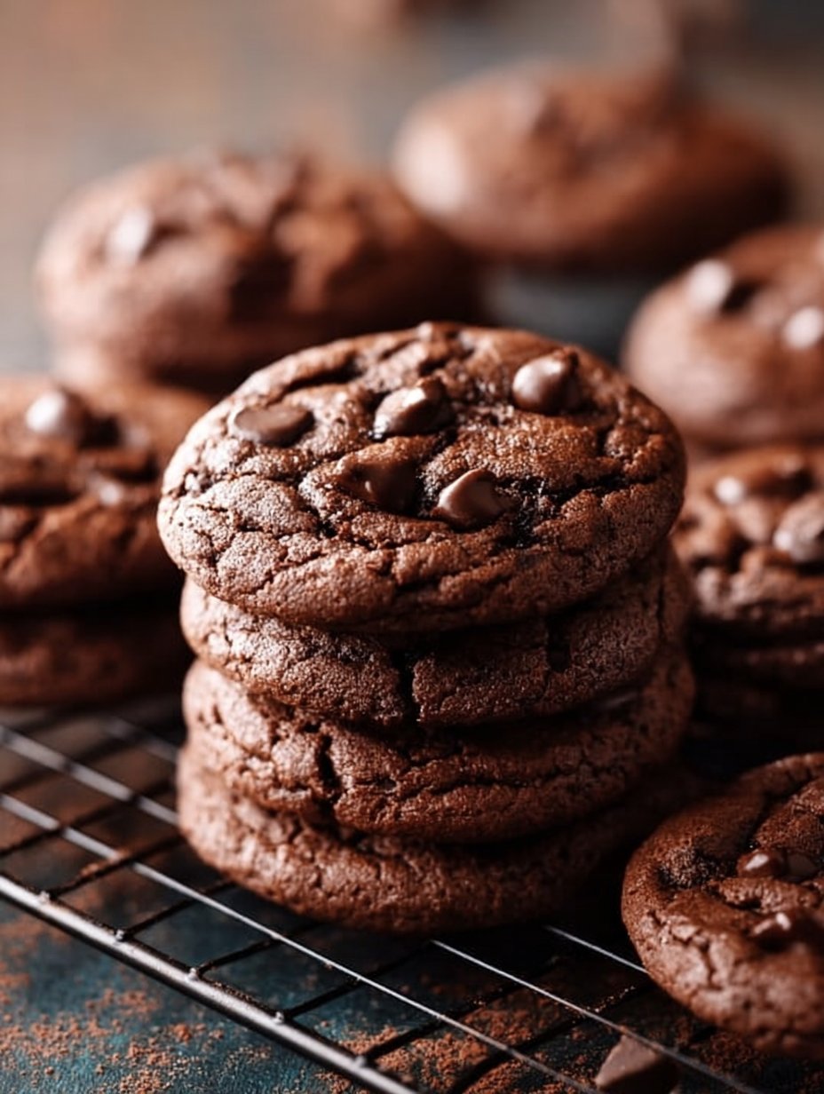 Double Chocolate Chip Cookies