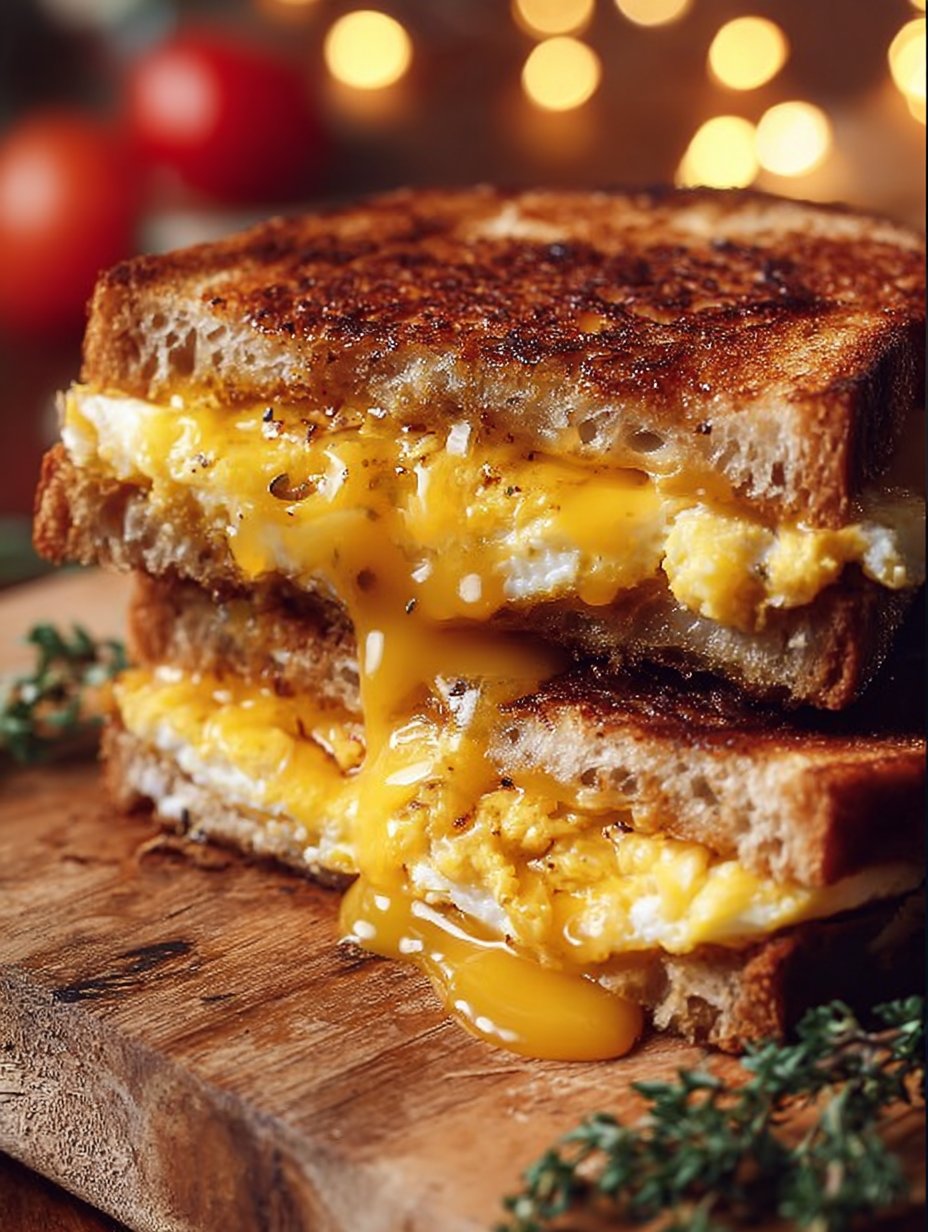 Breakfast Grilled Cheese
