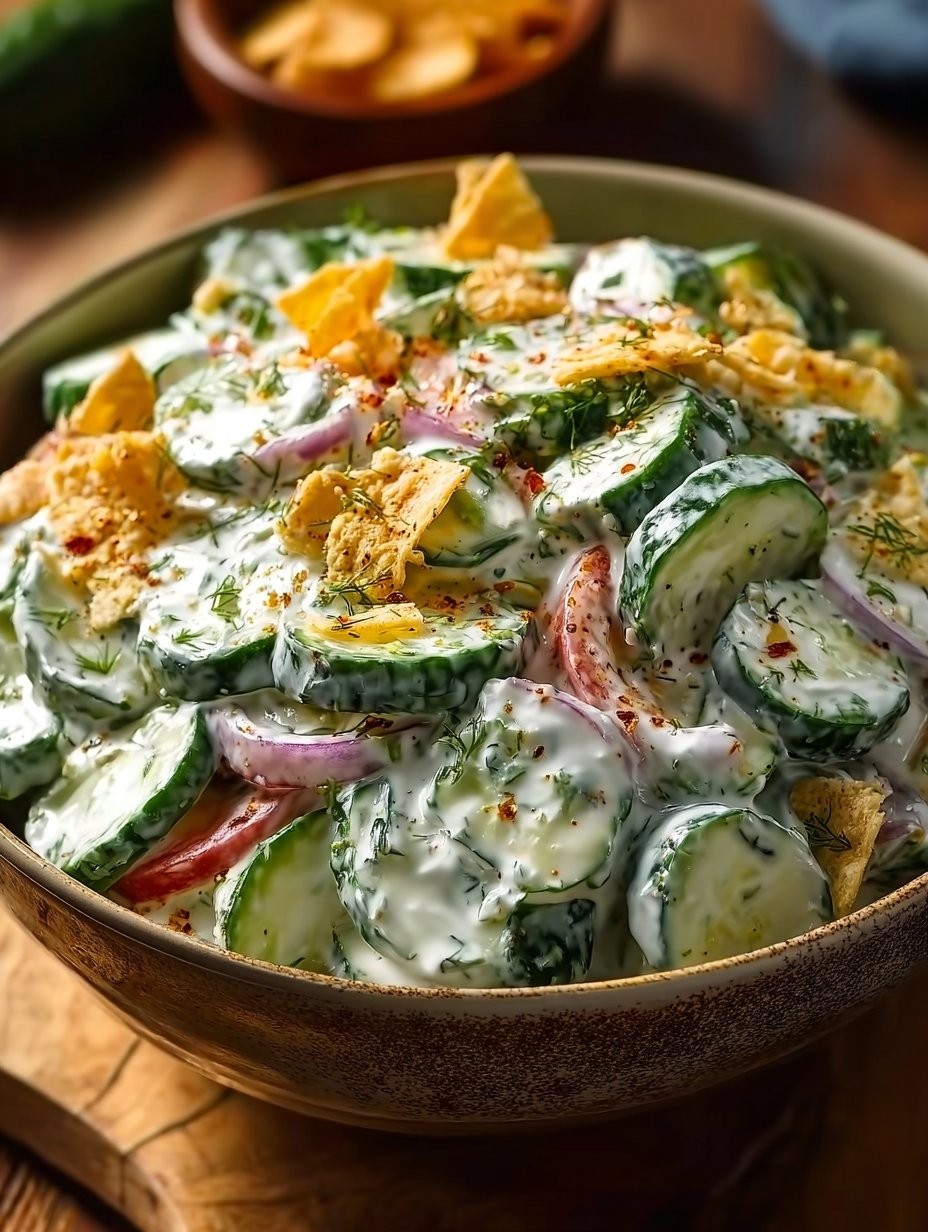 Cucumber Ranch Crack Salad