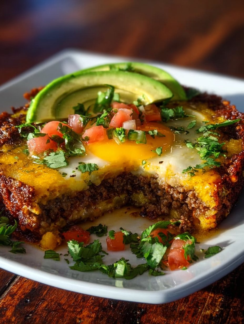 Ranch-style Eggs Breakfast Casserole