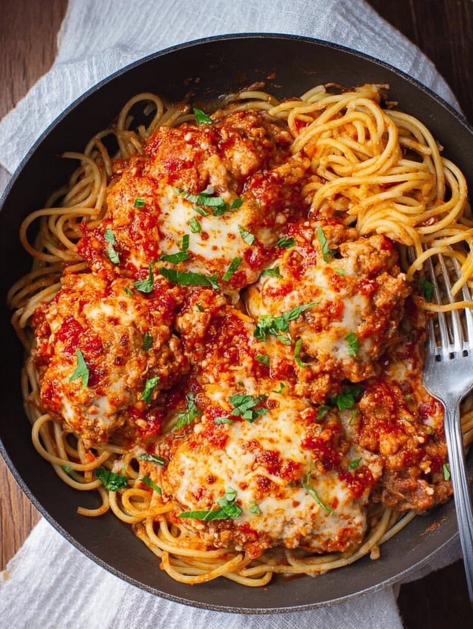 Ground Chicken Parmesan Recipe