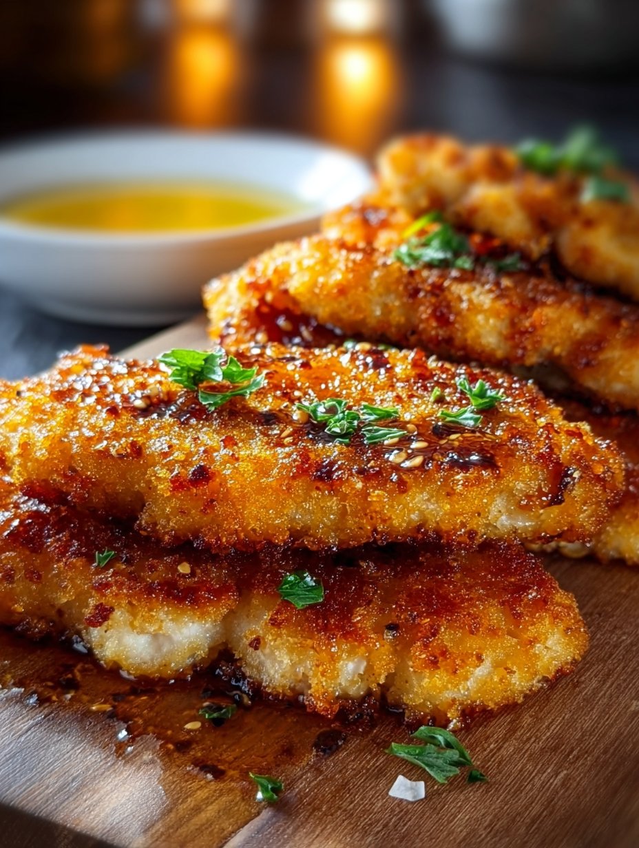Hot Honey Chicken Cutlets