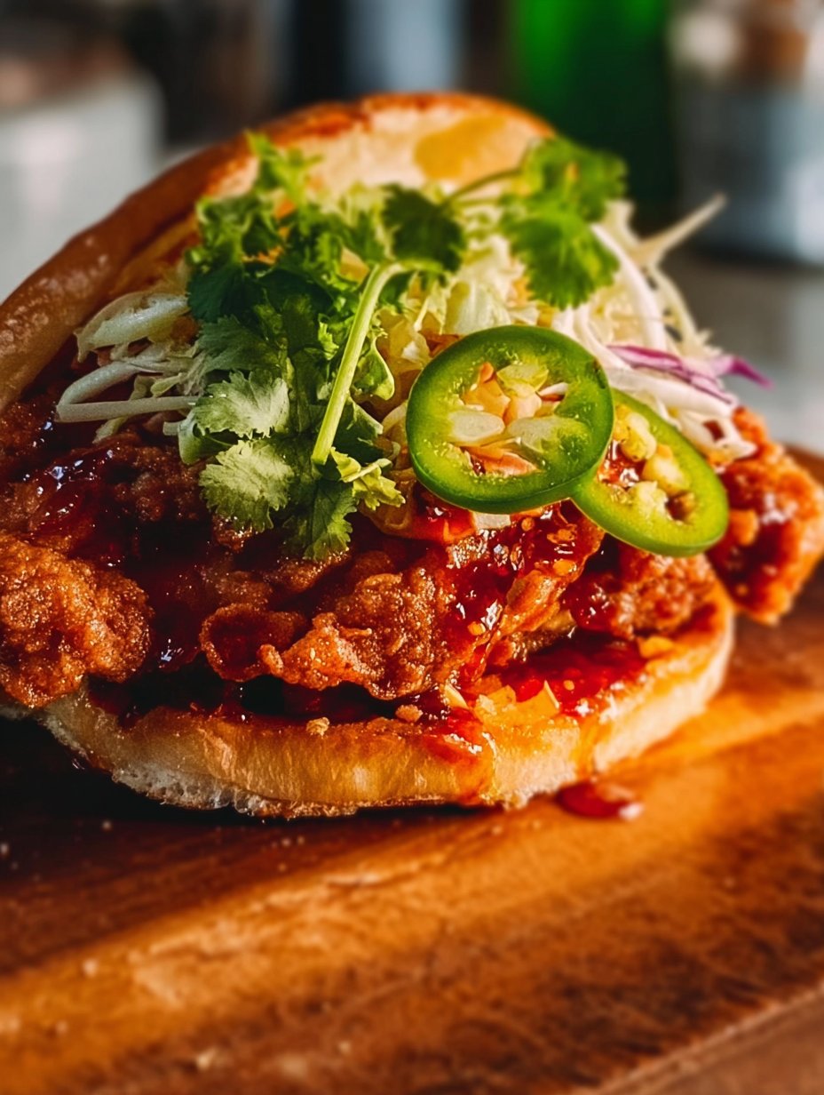 Thai Fried Chicken Sandwich