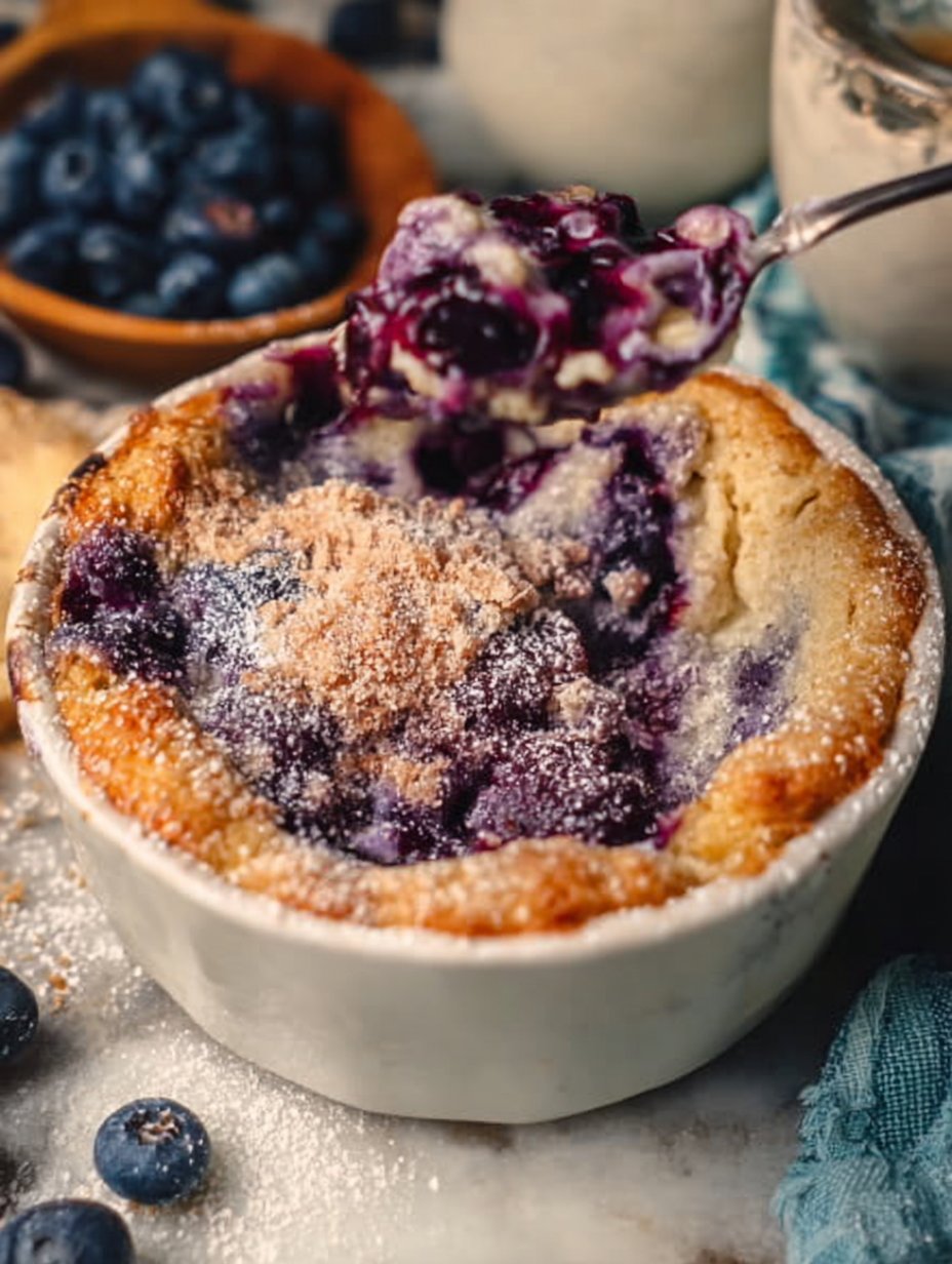 Blueberry Jam Protein Baked Oats