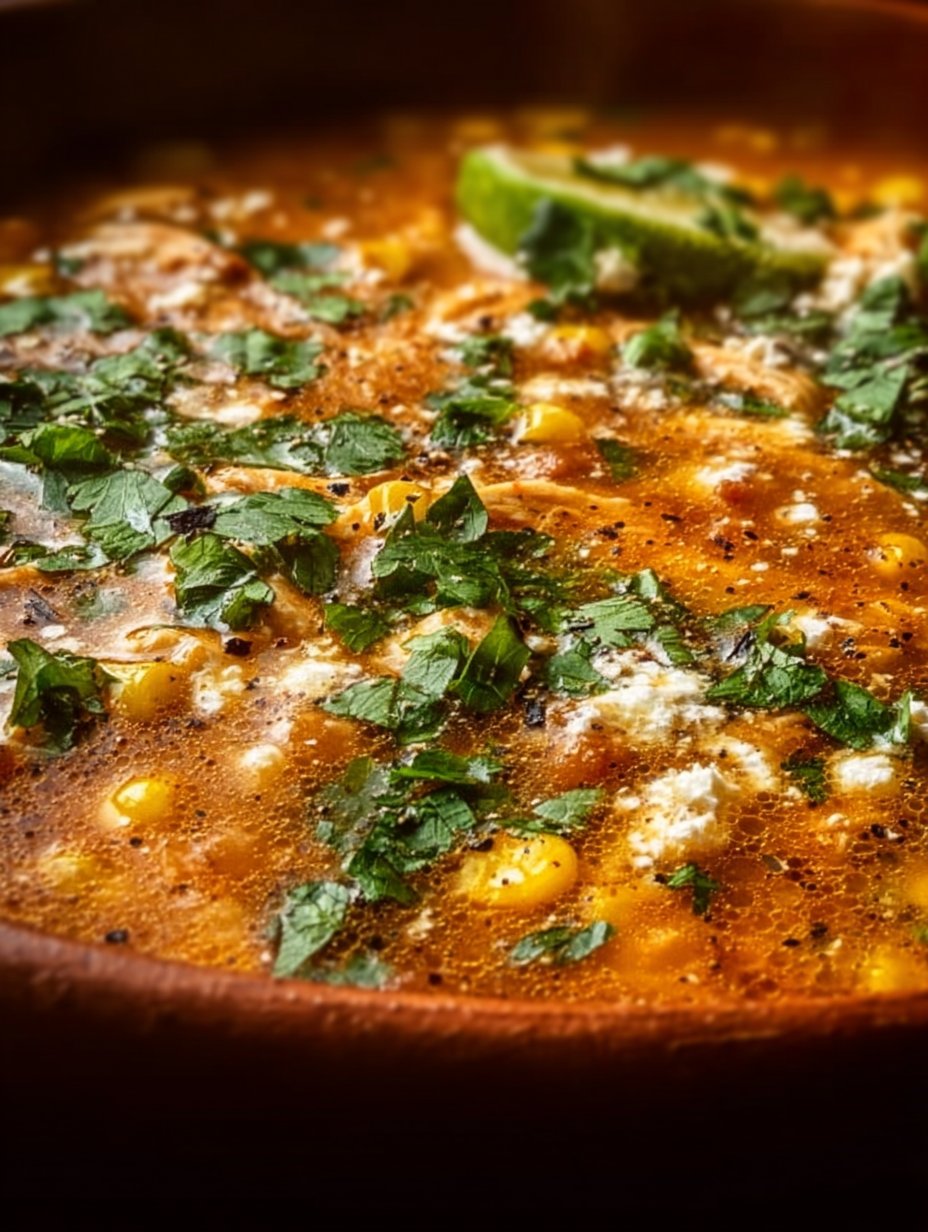 Street Corn Chicken Chili Recipe