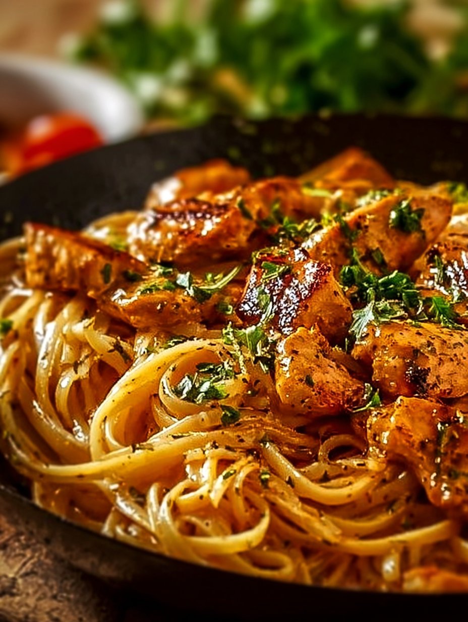 Irresistibly Easy Cowboy Butter Chicken Linguine in 30 Minutes