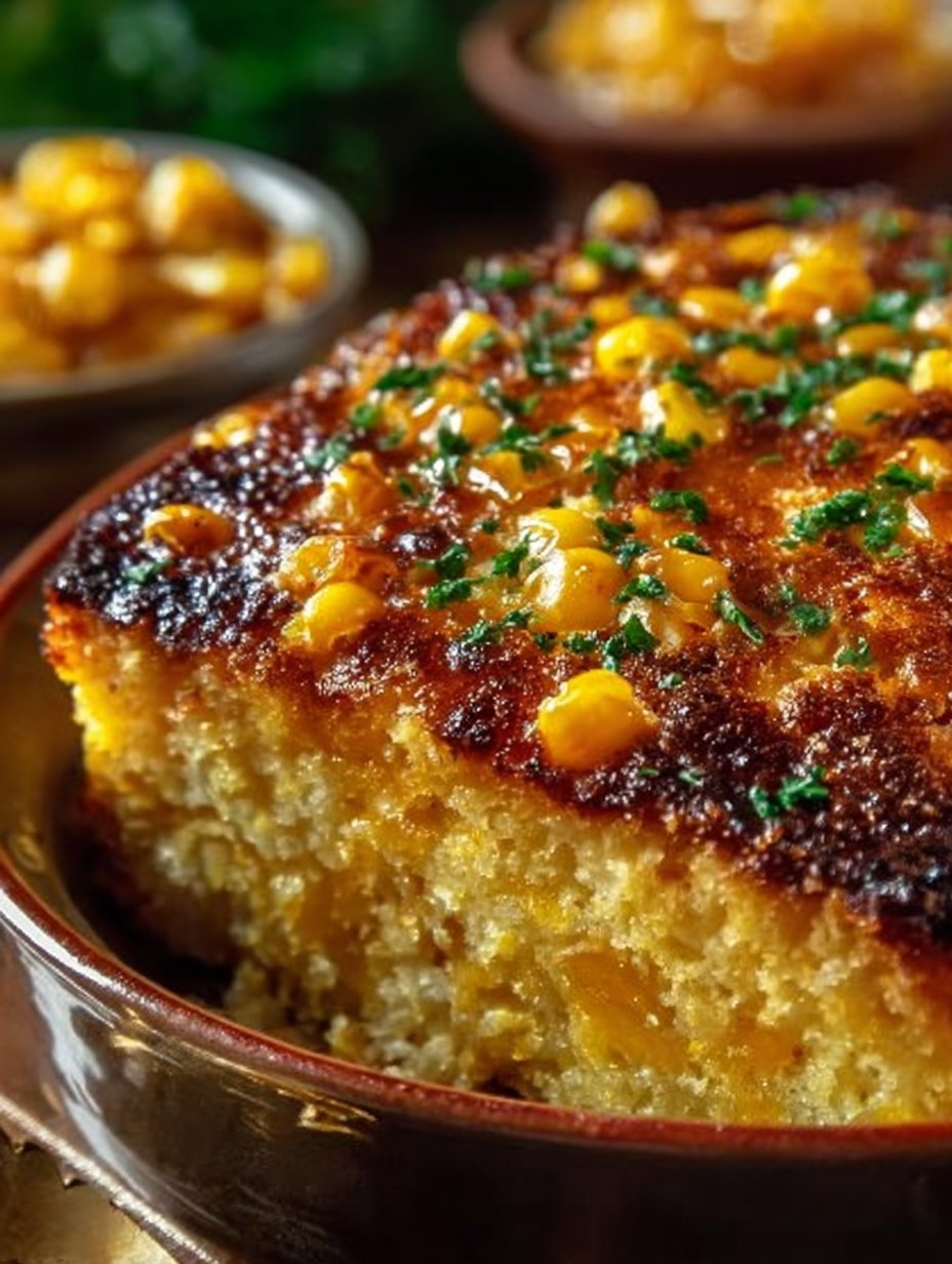 Honey-Glazed Corn Casserole