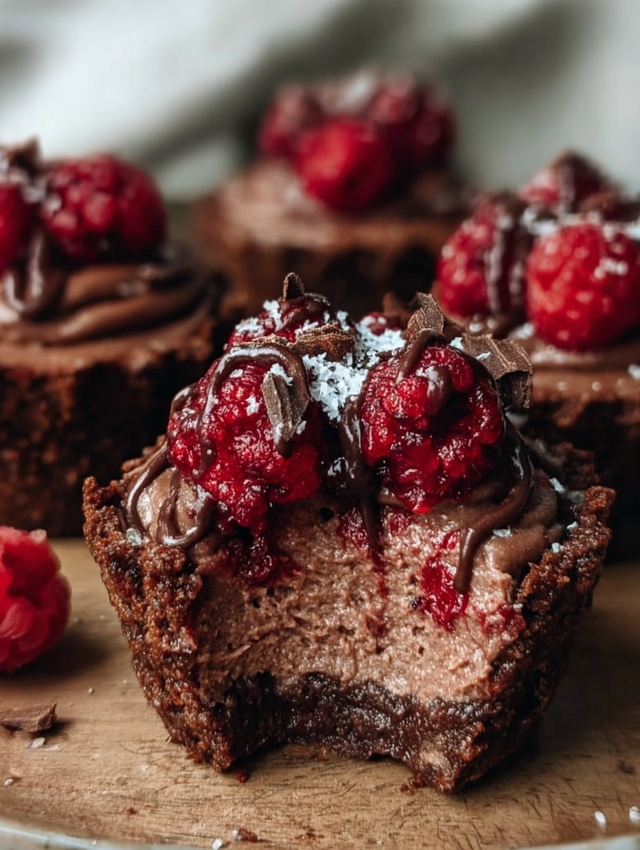 Marry Me No Bake Raspberry Chocolate Mousse Cups