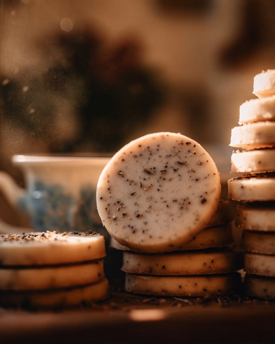 Earl Grey Shortbread Cookies