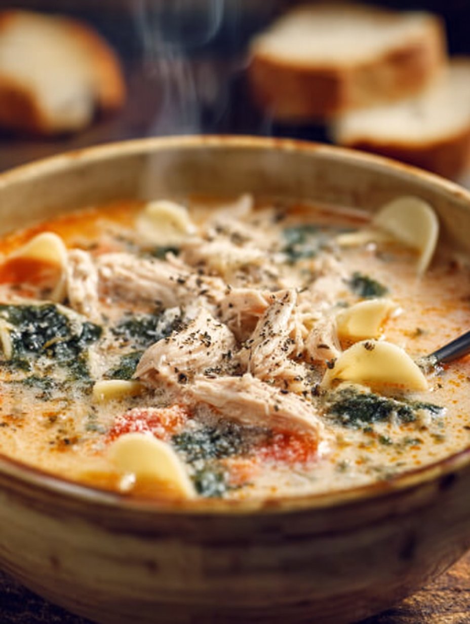 Irresistible Creamy Chicken Soup