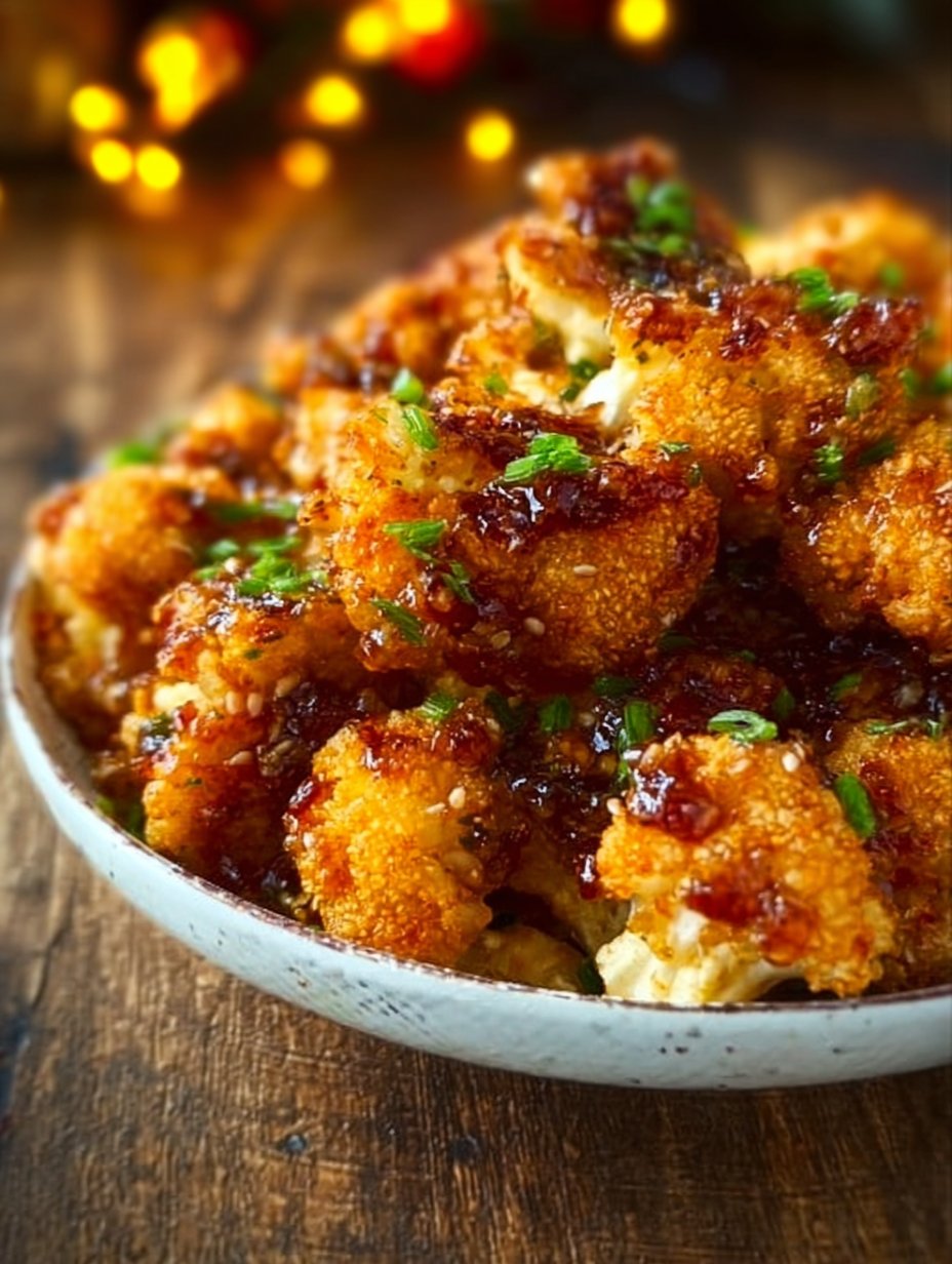 Crispy Orange Cauliflower