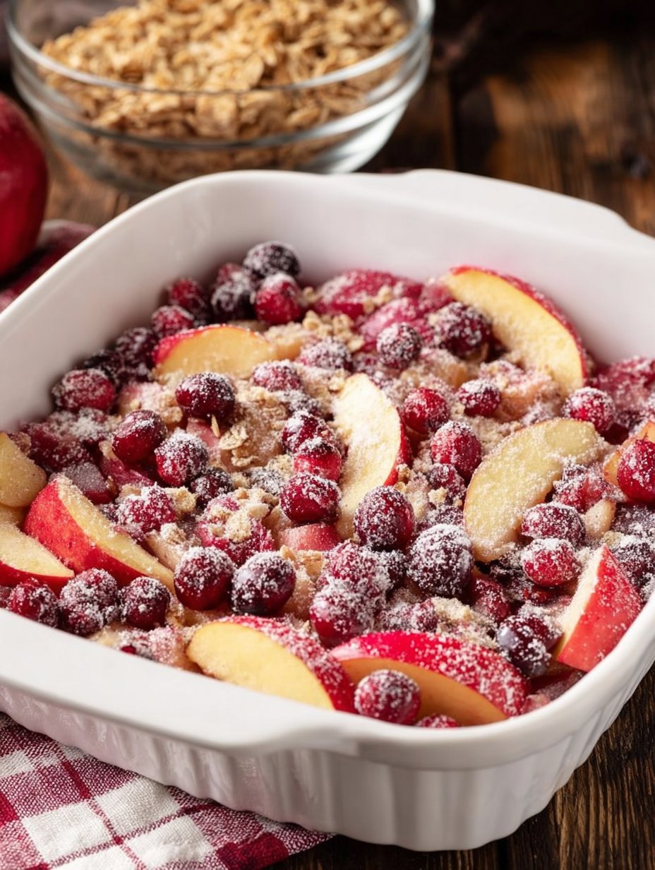 Cranberry Apple Crisp