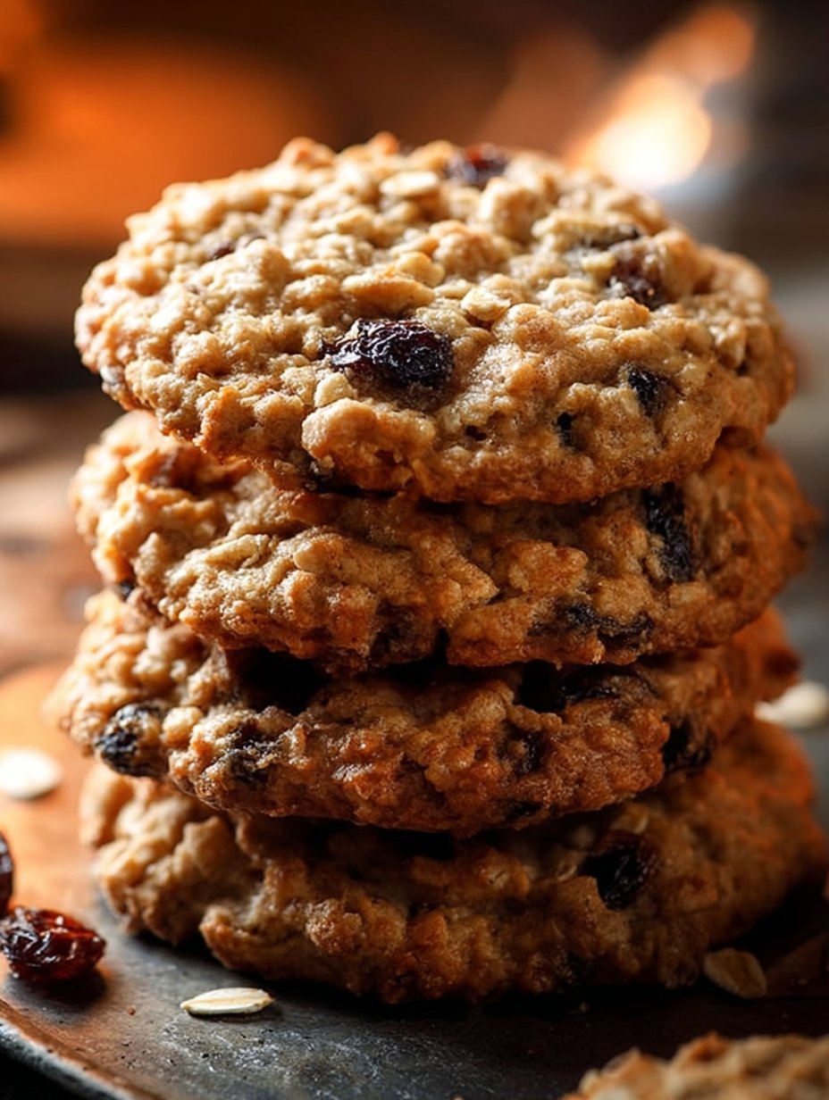 Oatmeal Raisin Cookies