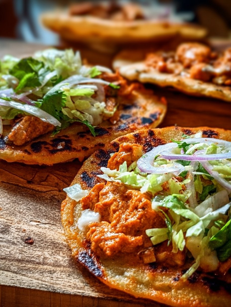 Buffalo Chicken Smash Burger Tacos