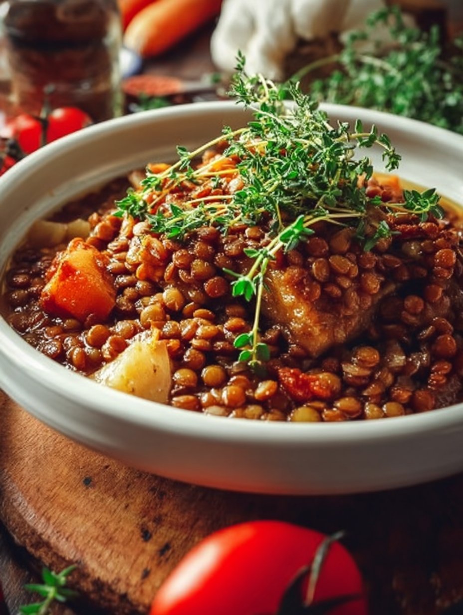 Savory Lentils