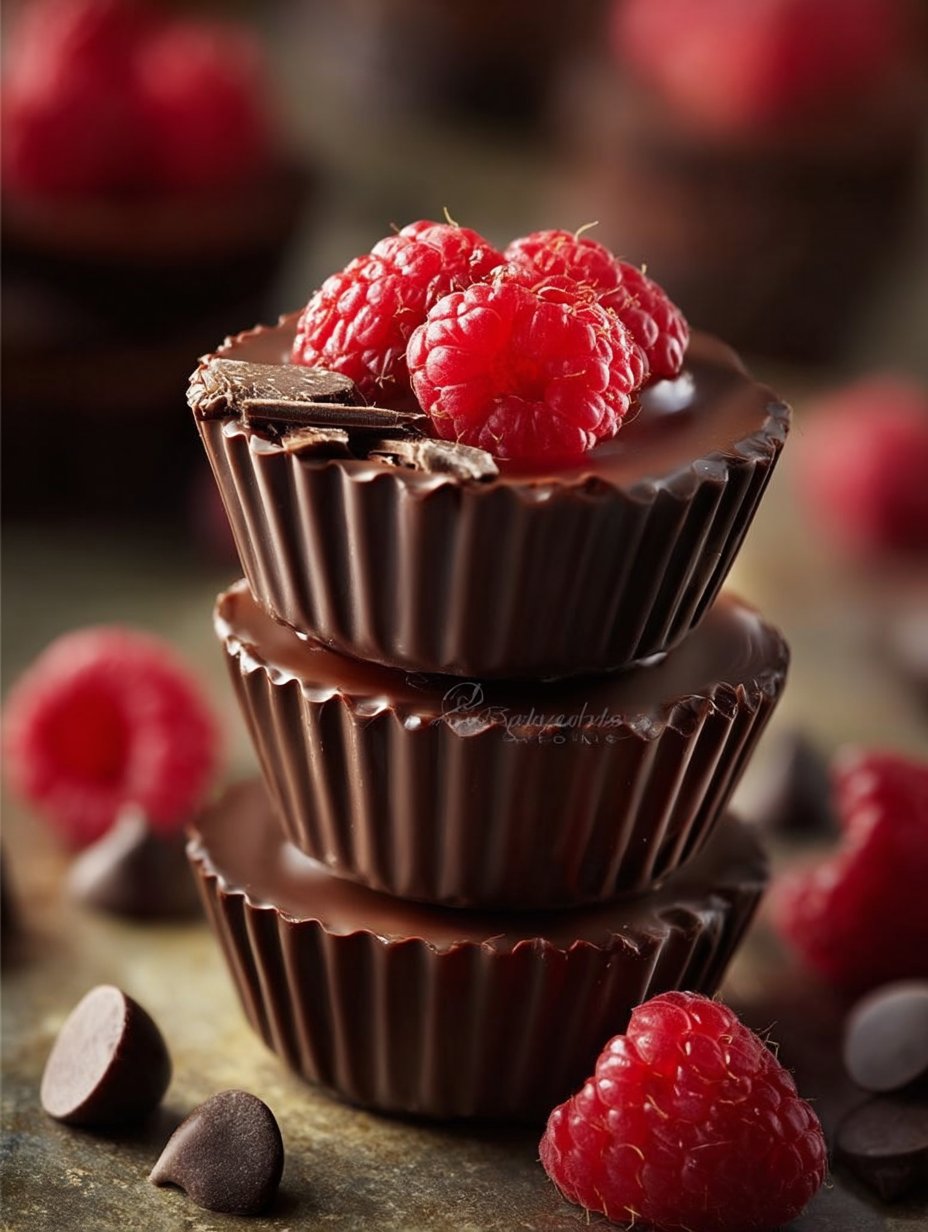 Chocolate Raspberry Cups