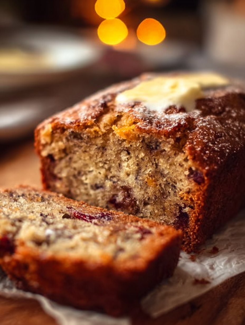 Christmas Banana Bread