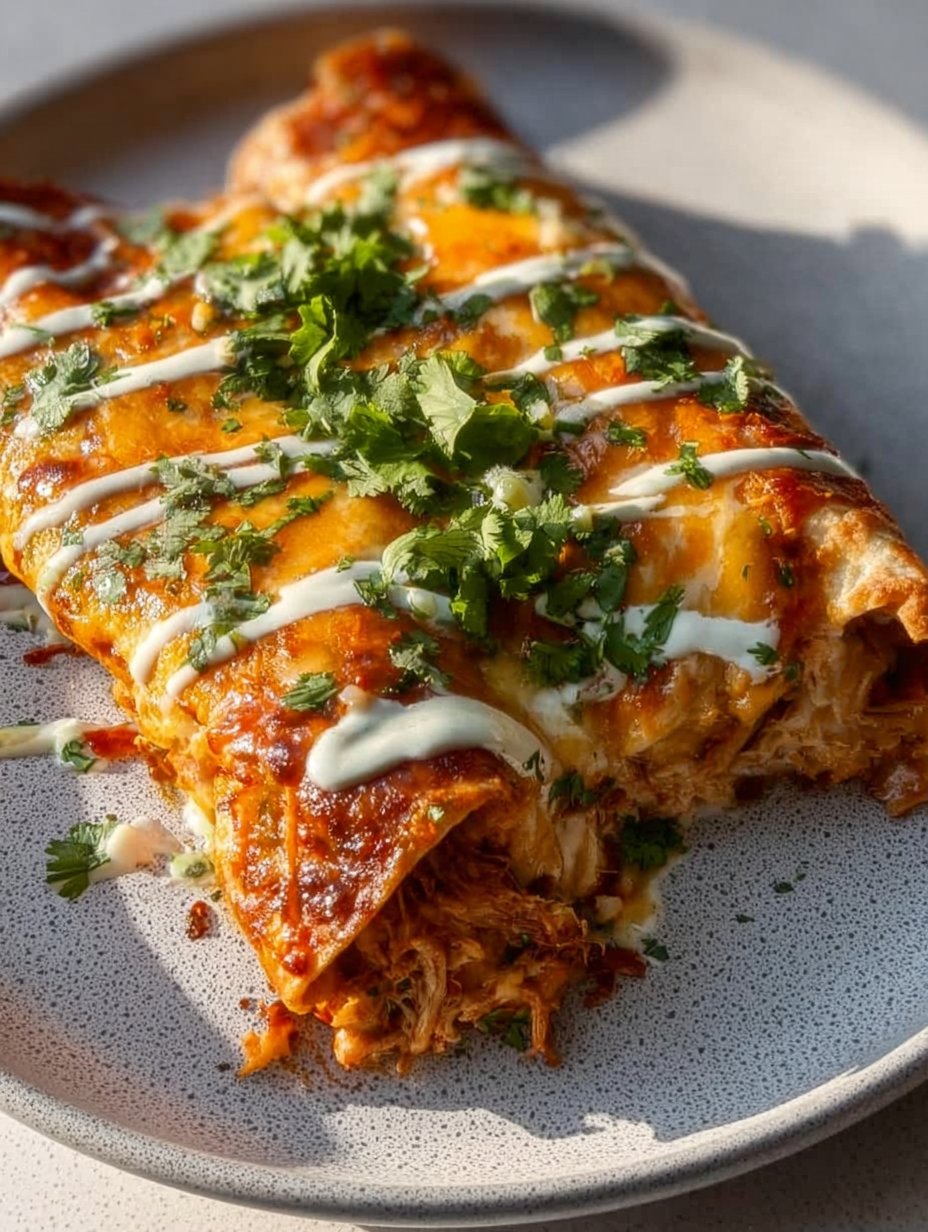 Best Chicken Enchiladas Ever