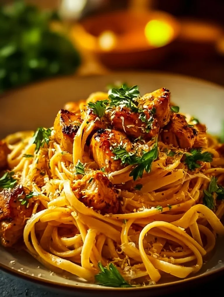 Easy Cowboy Butter Chicken Linguine recipe ready in 30 minutes