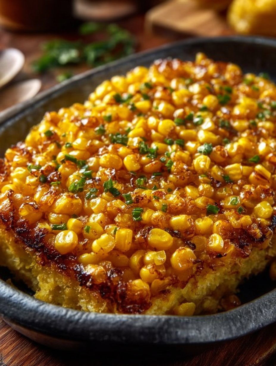 Honey-Glazed Corn Casserole