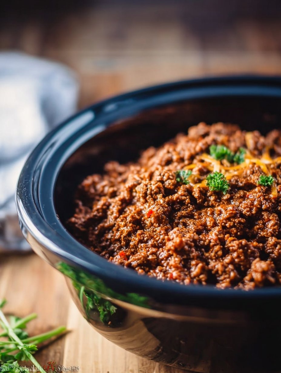 Easy Crockpot Taco Meat