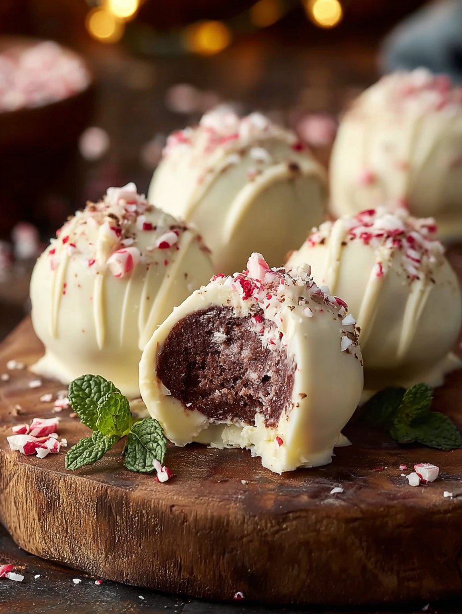 Peppermint Truffles Cream Cheese: 1 Divine Treat