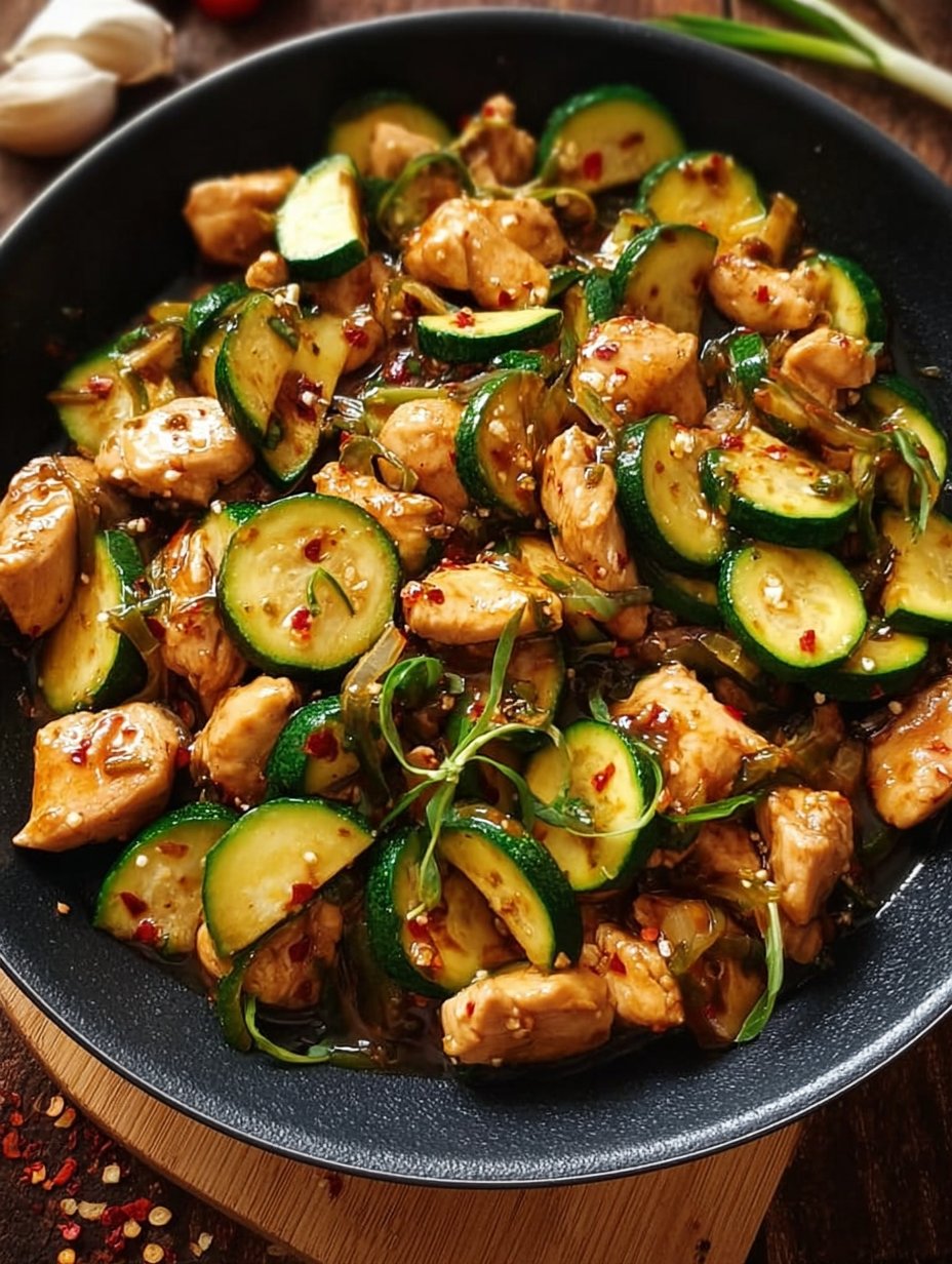 Chicken Zucchini Stir Fry: Quick, Sunny Skillet Dinner