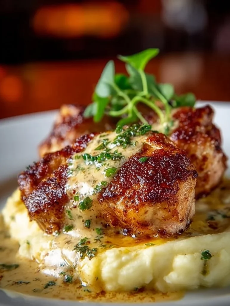 Delicious Chicken Christopher dish from Morton’s Steakhouse