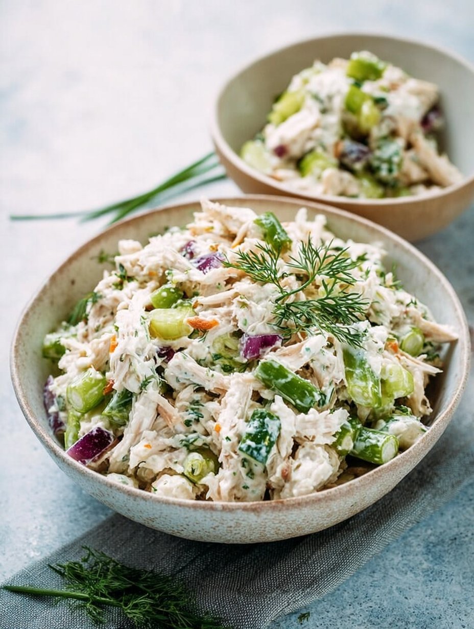 Cottage Cheese Chicken Salad