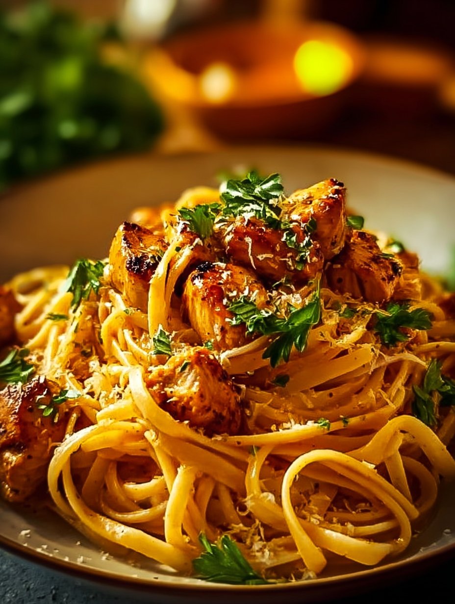 Irresistibly Easy Cowboy Butter Chicken Linguine in 30 Minutes