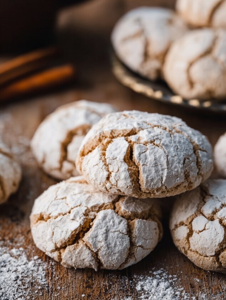 Cinnamon Coffee Crinkles