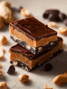 A variety of protein bars on a table showcasing healthy snack options