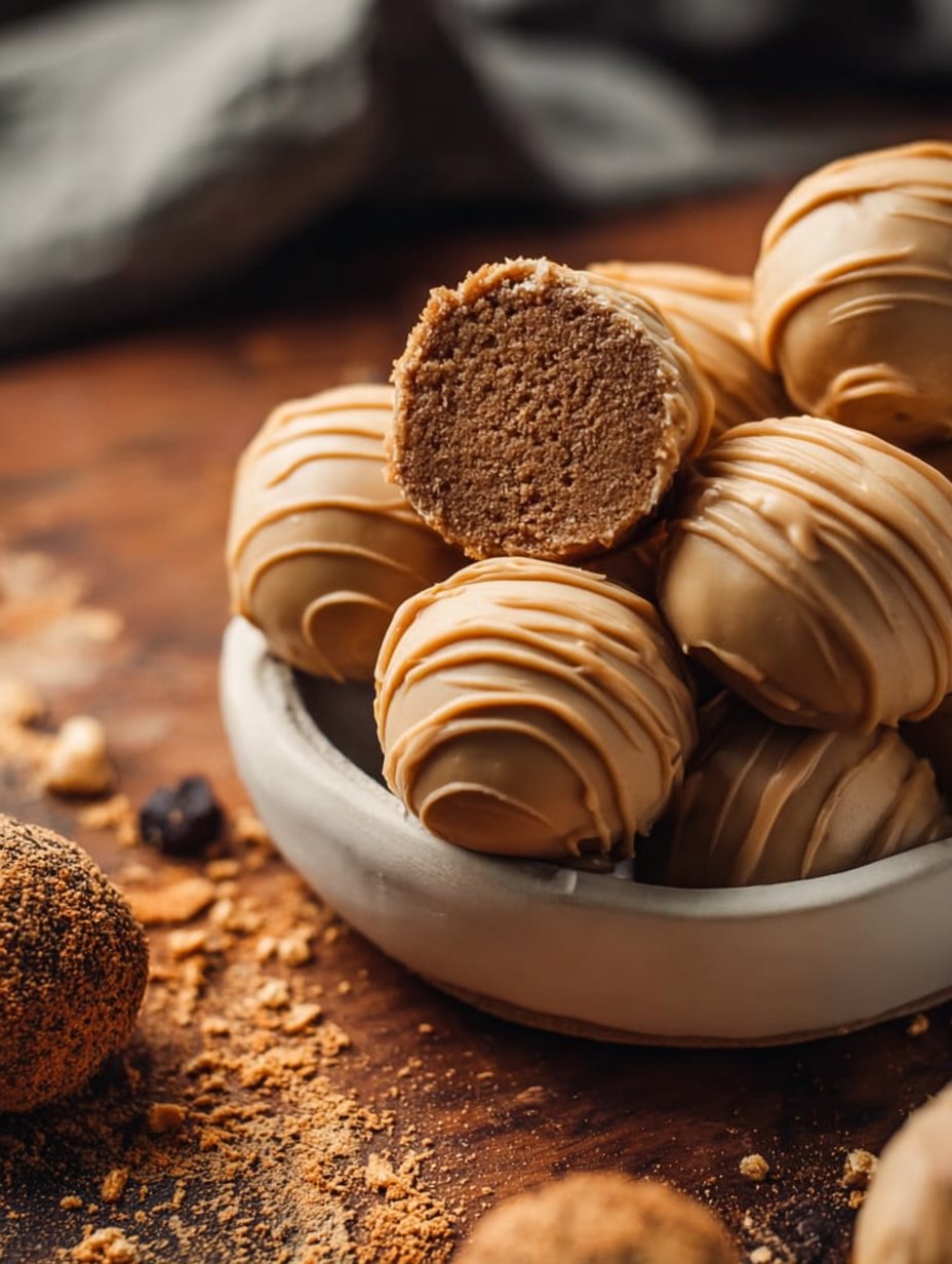 No-Bake Biscoff Truffles