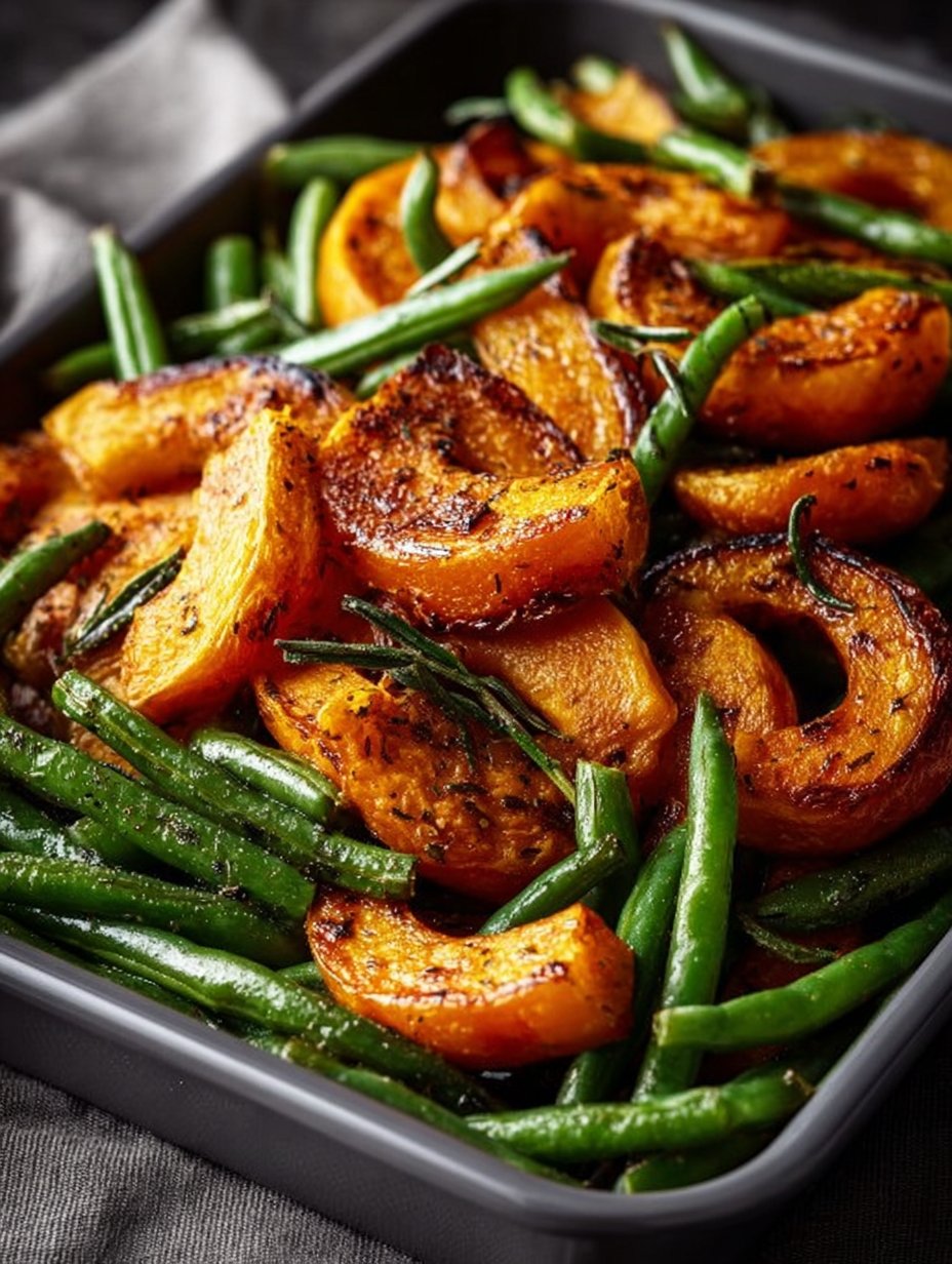 Sweet Potato & Green Bean Tray Bake: Easy & Delicious Recipe