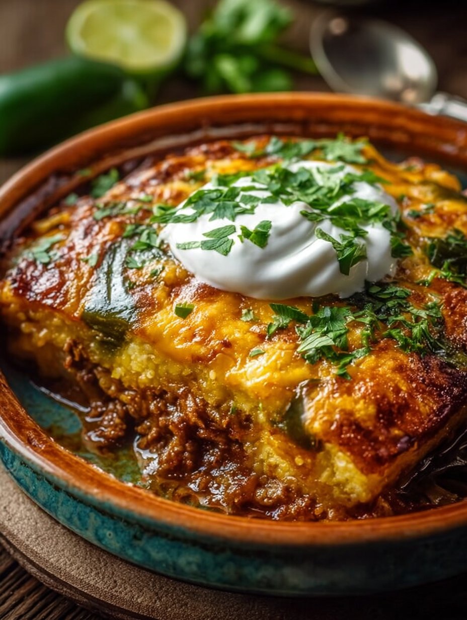 Stuffed Chile Casserole