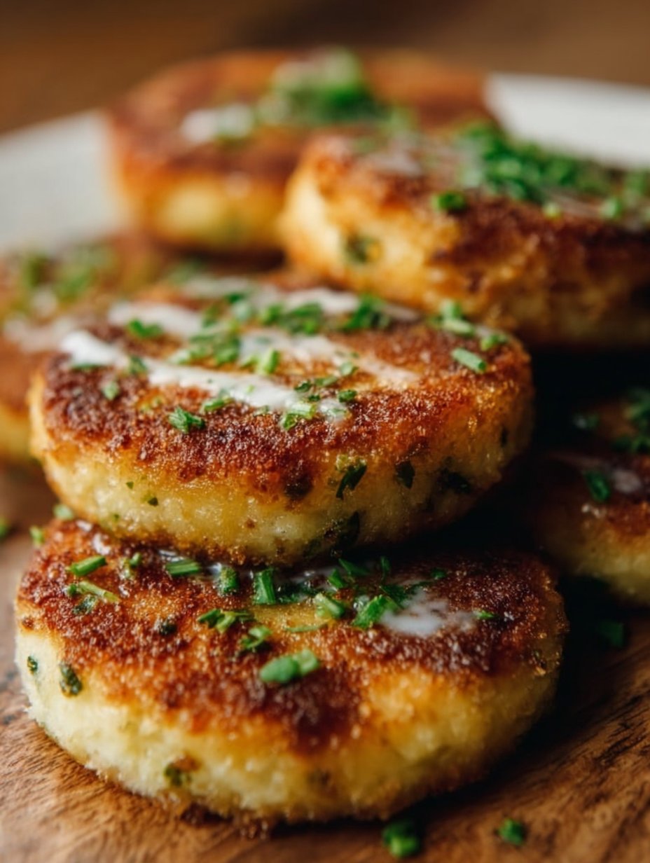 Crispy Mashed Potato Patties