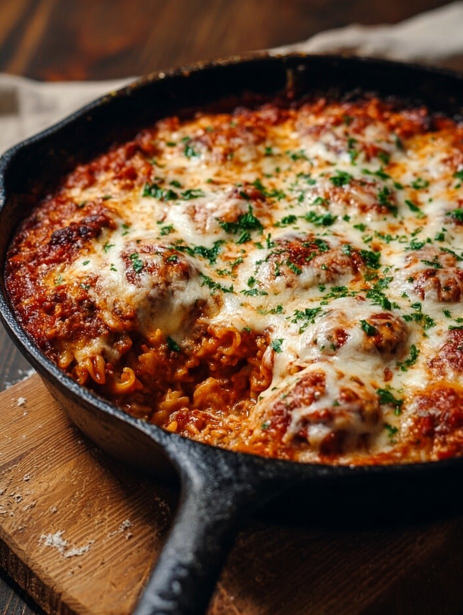 Easy Skillet Lasagna