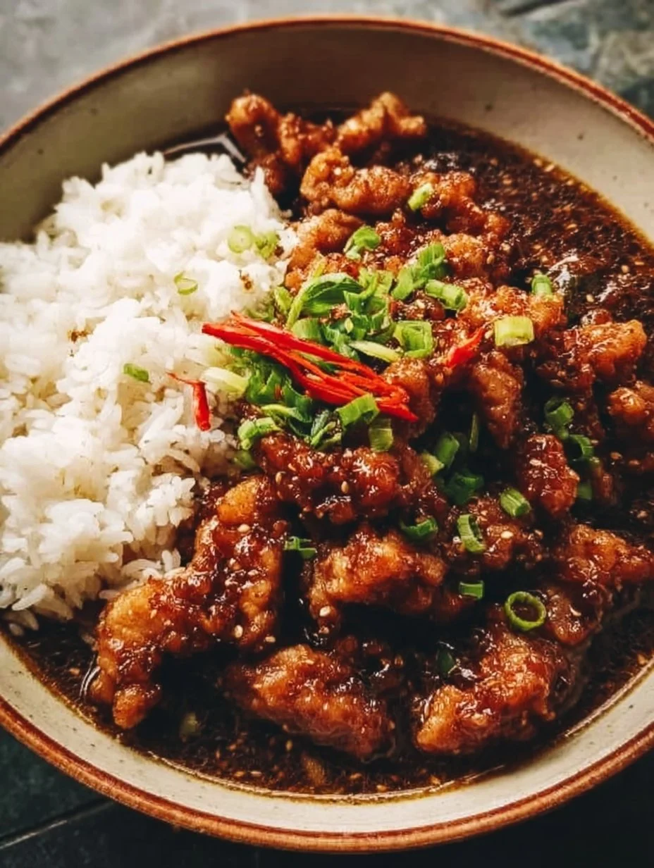 Caramelised Soy Chicken in Garlic Ginger Broth with Rice