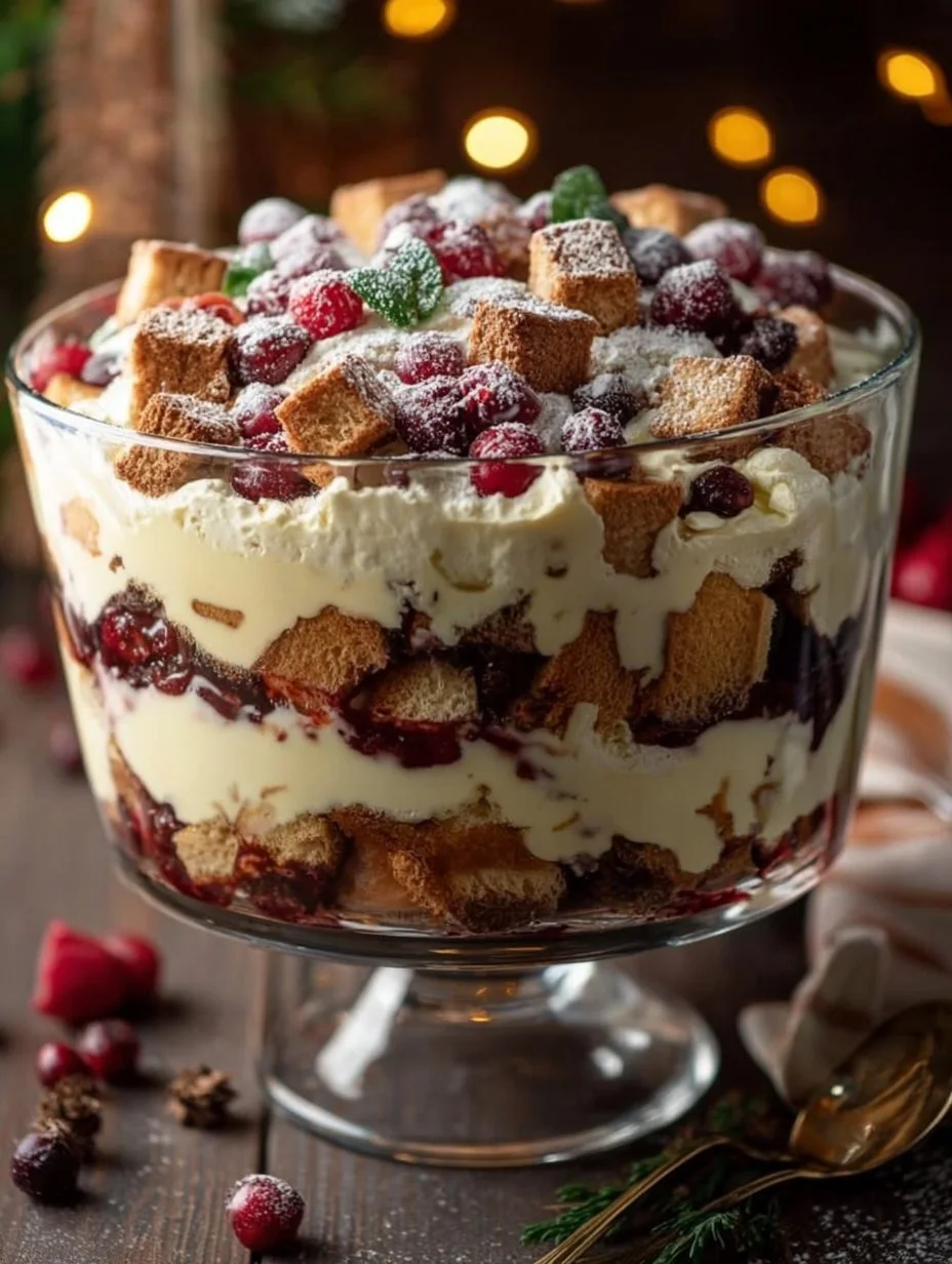Christmas Trifle (Layered Holiday Delight)