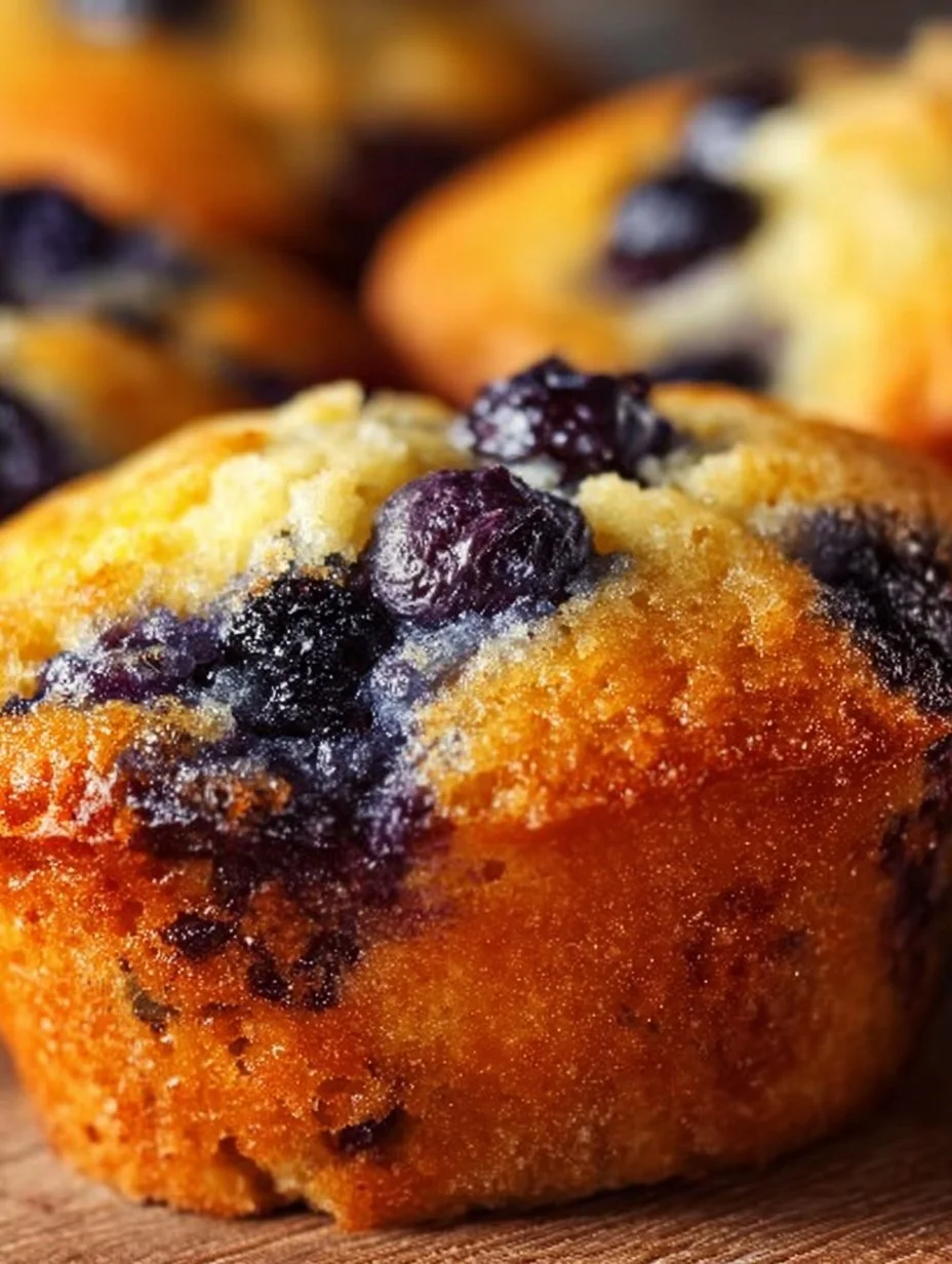 Healthy Greek Yogurt Blueberry Muffins, No Guilt!