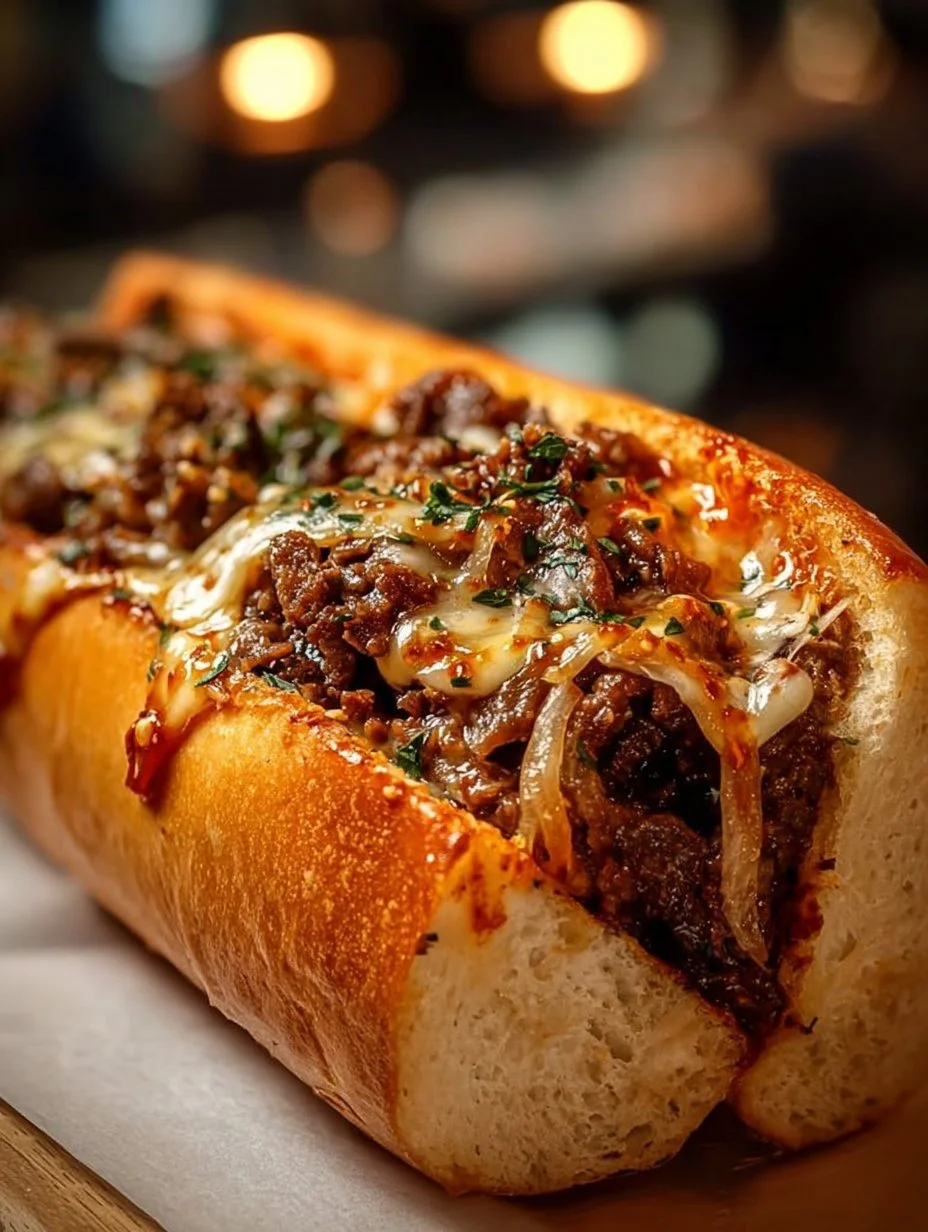 Korean-Inspired Kimchi Bulgogi Cheesesteak