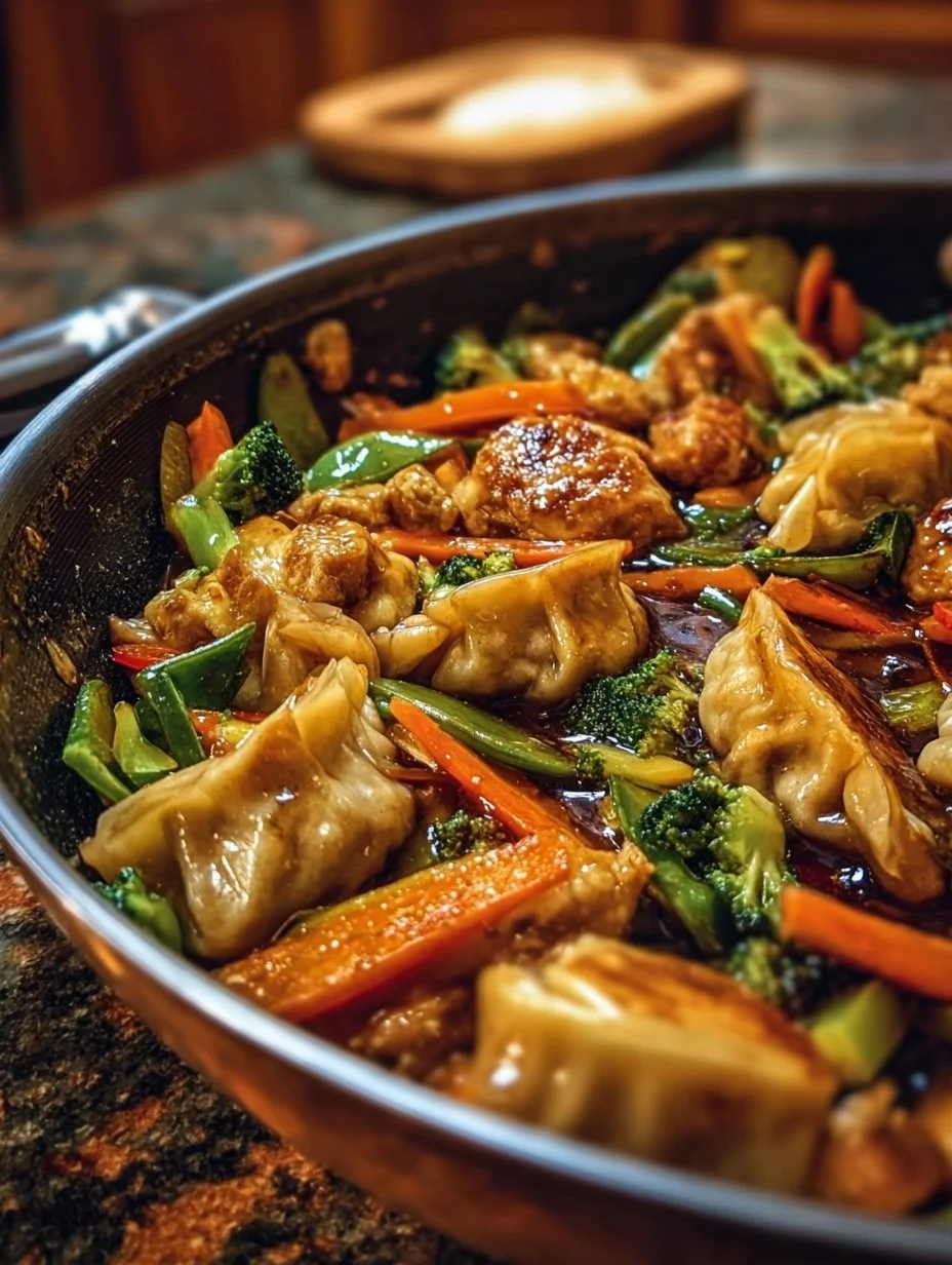 Potsticker Stir Fry Delight