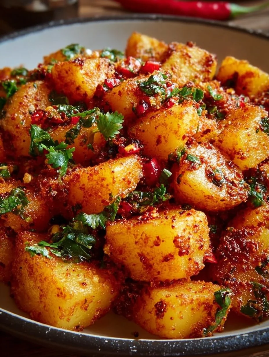 Spicy Mexican-Style Street Potatoes