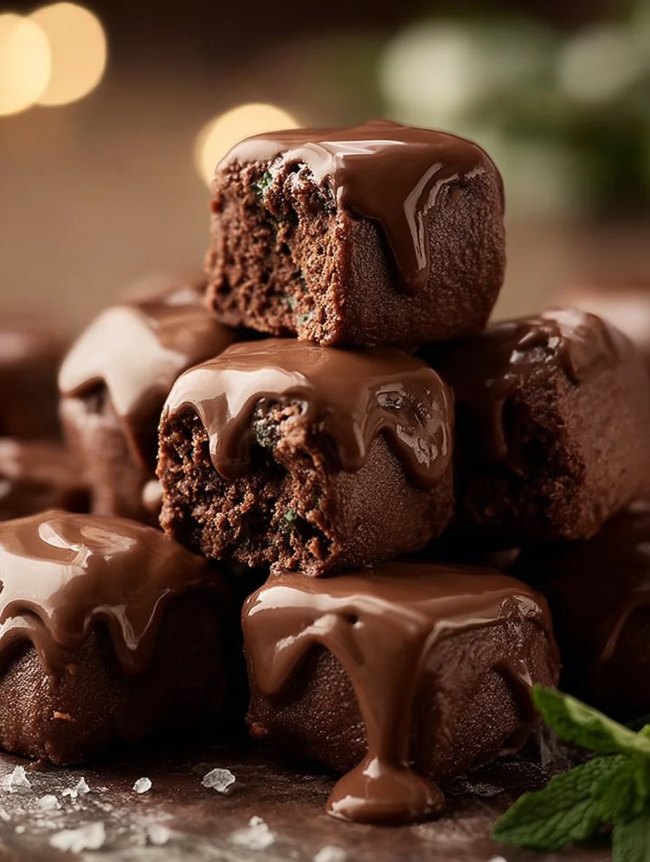 No-Bake Cottage Cheese Brownie Batter Protein Bites - Q8Rashaqa