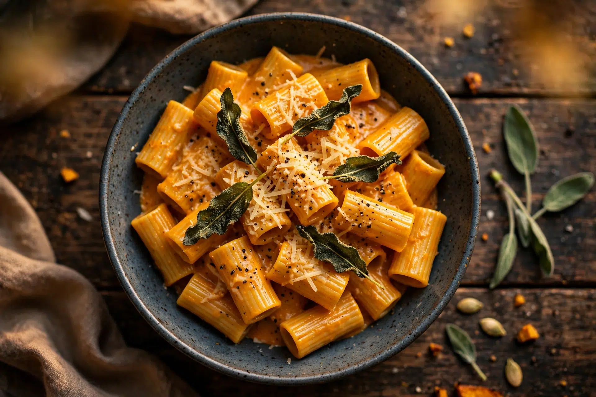 20-Minute Creamy Pumpkin Pasta